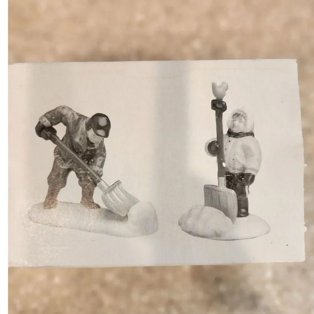 Department 56 Original Snow Village A Heavy Snowfall Set. In Orig Packaging!